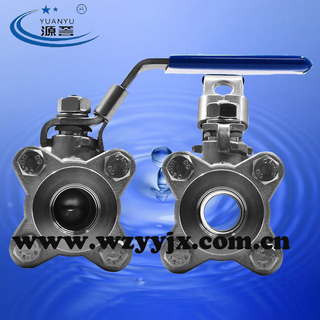 Stainless Steel Vacuum KF Ball Valve 