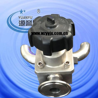 Zero Deadleg T Type Aseptic Diaphragm Valve