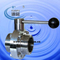 SMS Sanitary Thread Butterfly Valve
