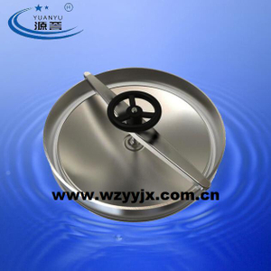 Stainless Steel Manhole Cover Inside Open