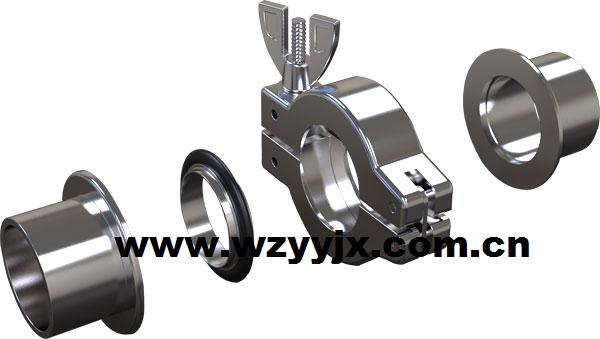 Vacuum KF-Clamp-Aluminum