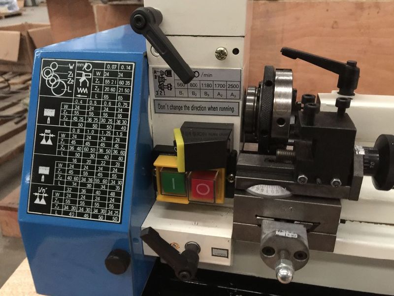 在125 3合1金属切削机床组合爱好车床