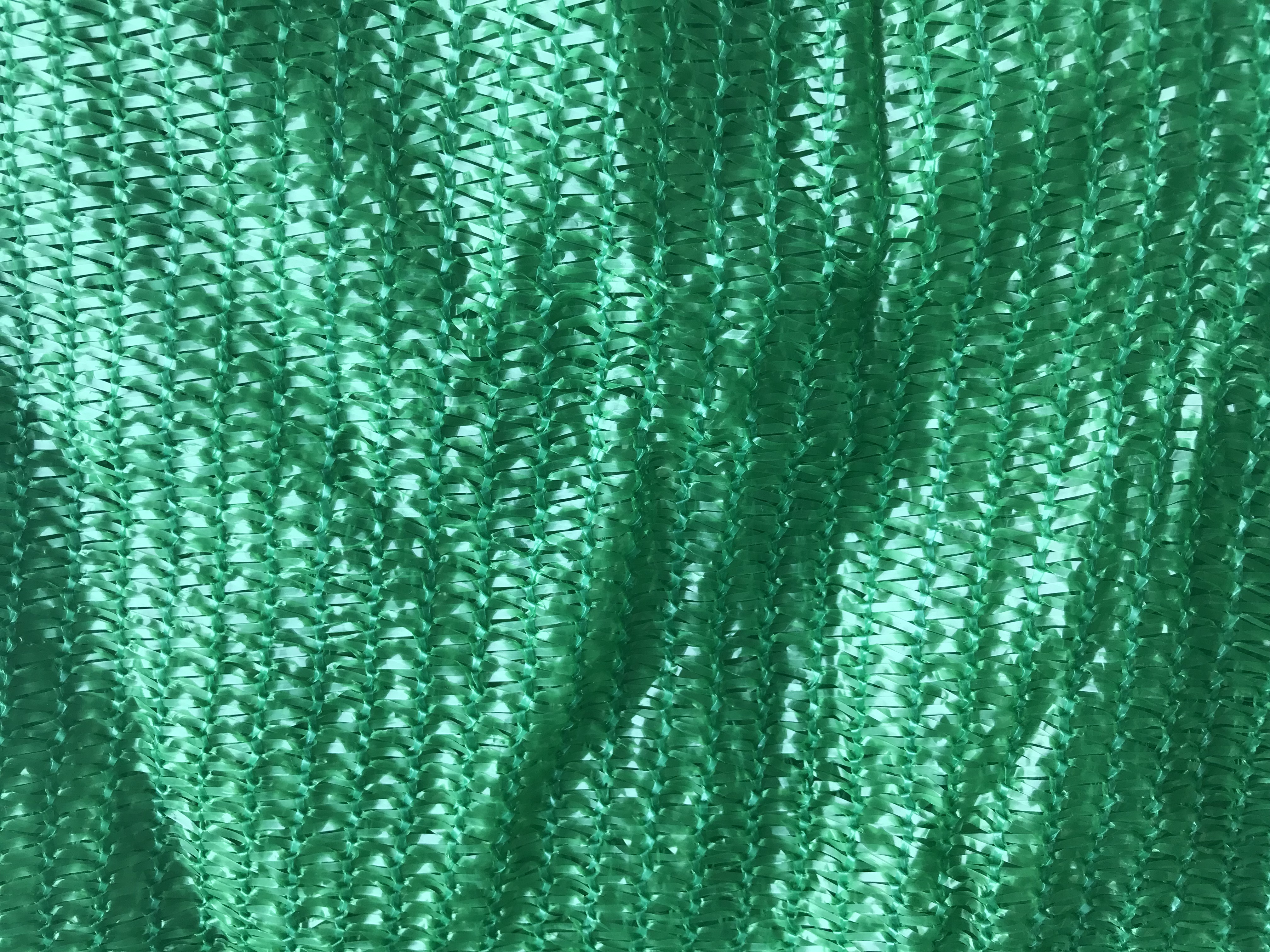 HDPE Three Needles Green Tape Shade Net para Invernadero