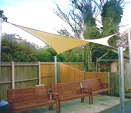 malla de sombreo impermeable