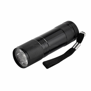 9 LED Flashlight Powered by AAA Battery