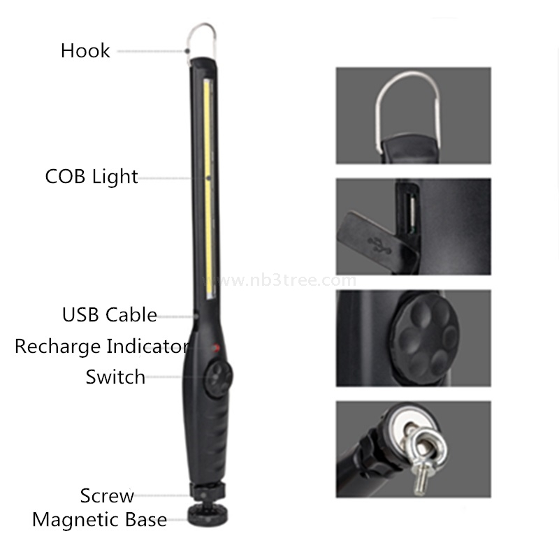 10W LED Mini Rechargeable Work Light