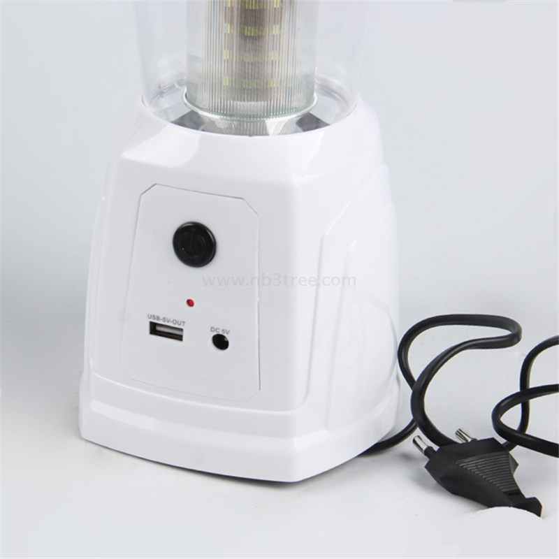 36SMD Solar Camping Lantern with Handcrank Function