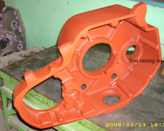 Iron casting machining