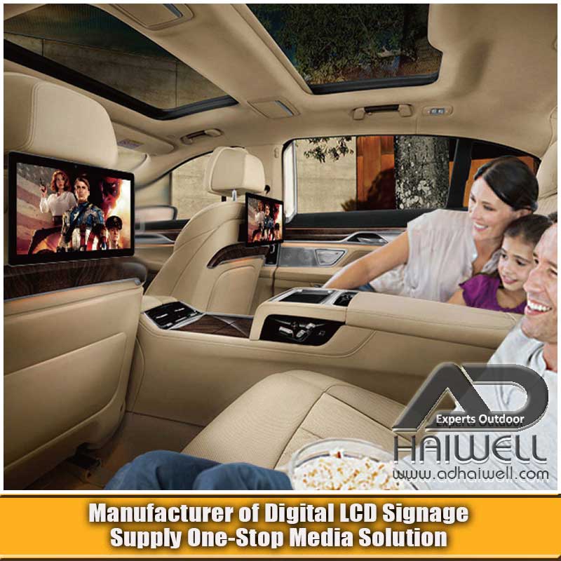 سيارات الأجرة الرقمية لافتات الإعلان LCD تحليل سوق العرض