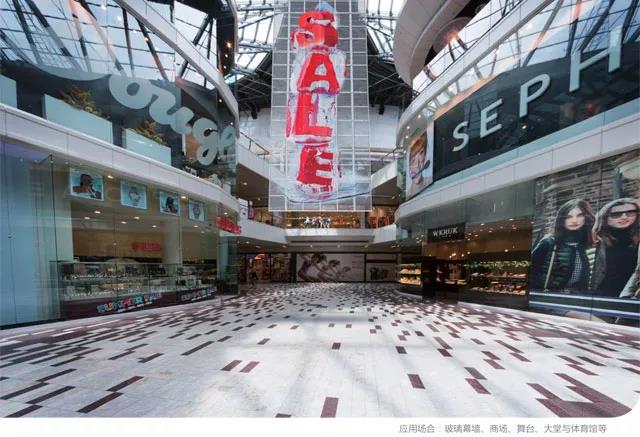 LED-Anzeige für Shopping Arcade