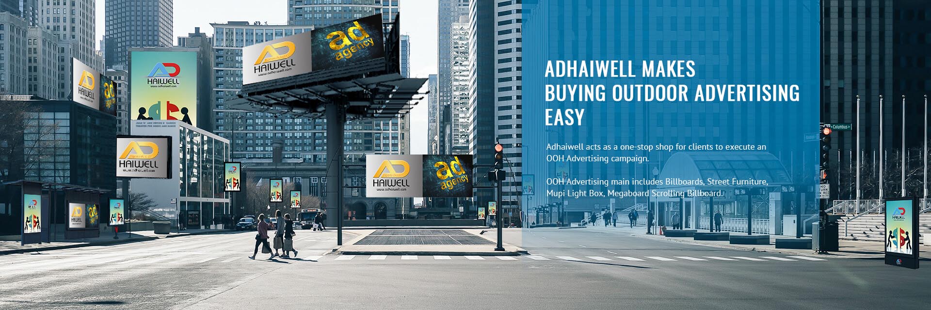 Adhaiwell Manufacturer of Outdoor Advertising Display