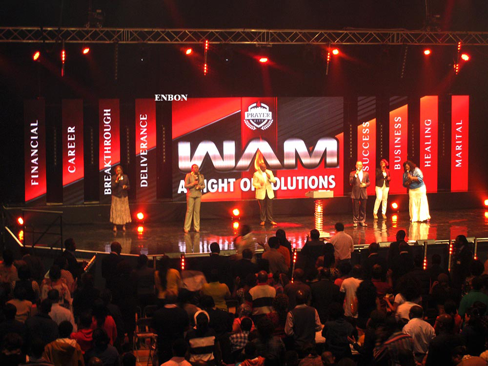 P3.91室内教堂LED屏幕