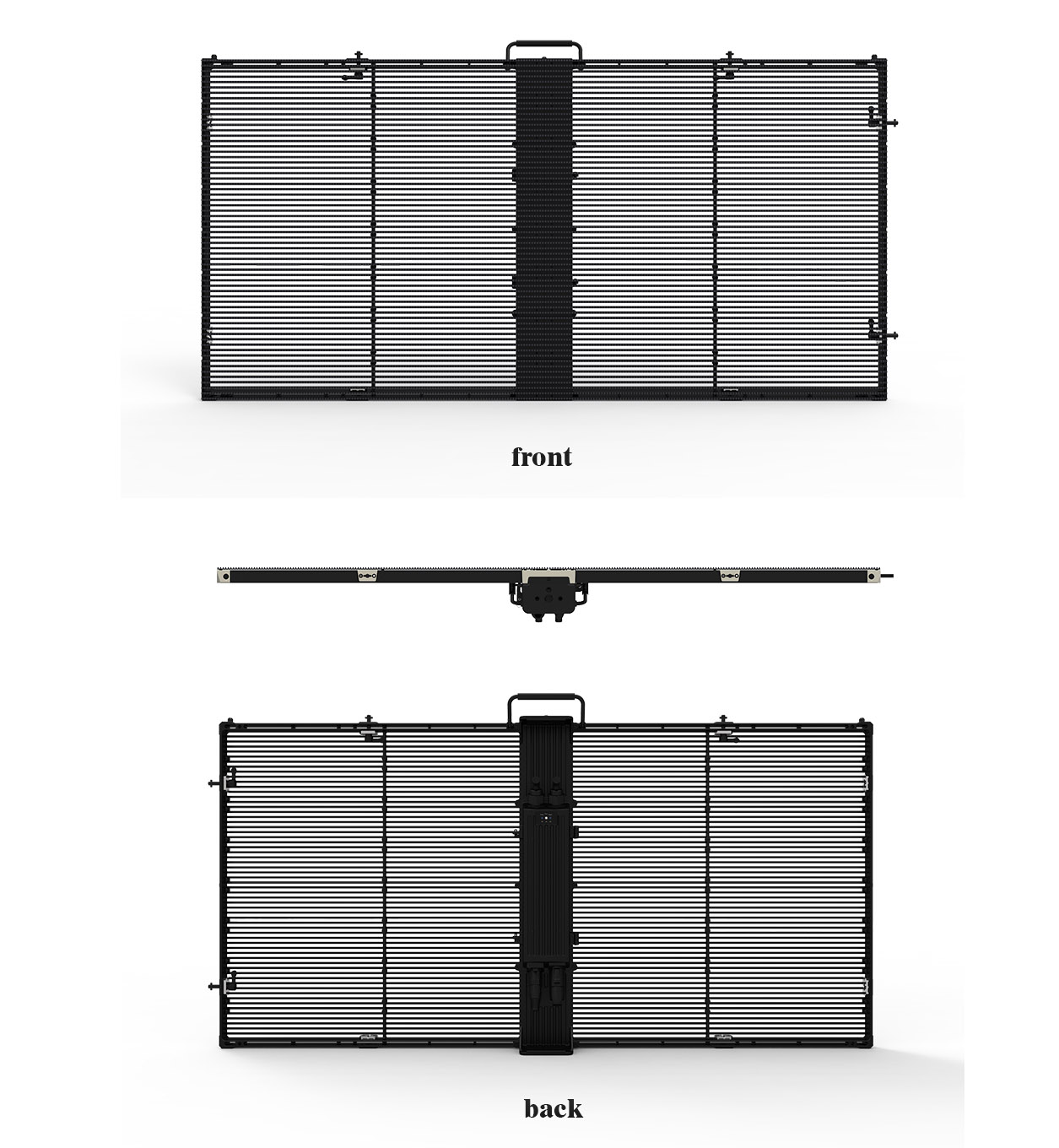 500X1000mm透明LED屏幕