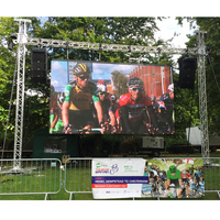 P6 SMD2727 Nationstar llevó 5500 nits pantalla de pantalla LED para escenario de alto brillo para eventos