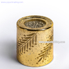 Luxury Electroplated Silver Glass Candle Jar 