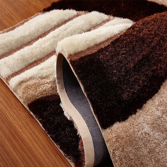 5'×8' Polyester Unique 3D Area Rug Modern Shag Carpet
