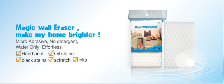 limpiador m&aacute;gico de pared esponja m&aacute;gica para paredes
