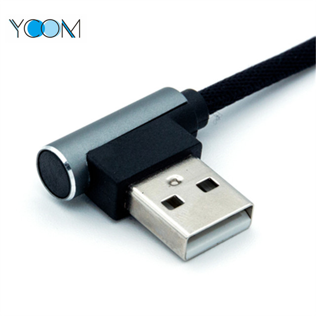 90 Degree Lightning USB Charger Cable for IPhone