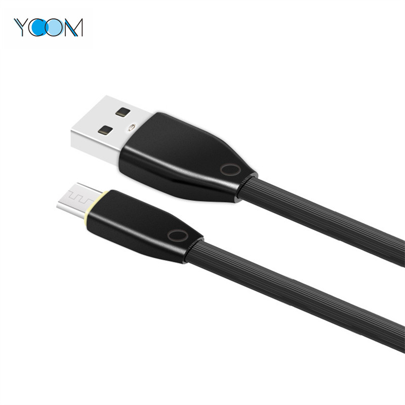 Zinc Shell USB Data Power Micro Charging Cable