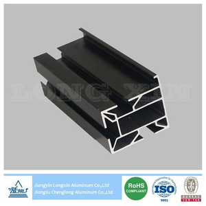 Black Anodized Aluminium Profile for Solar Panel