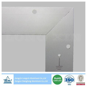 Sliver Anodized Aluminium Profile for Solar Panel