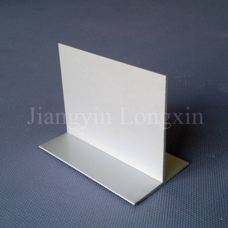 Sandblasting Anodized T-Shape Aluminum Profile