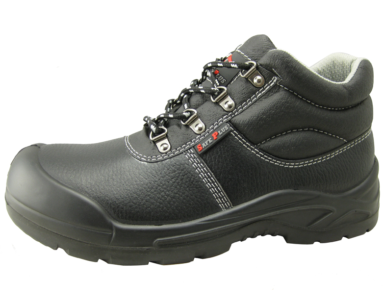 0144 buffalo leather pu sole work shoes for men
