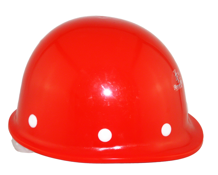 China cheap PE safety helmet with chin strap