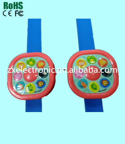 Cheap voice recorder music player kid wrist watch for advertising & decration
