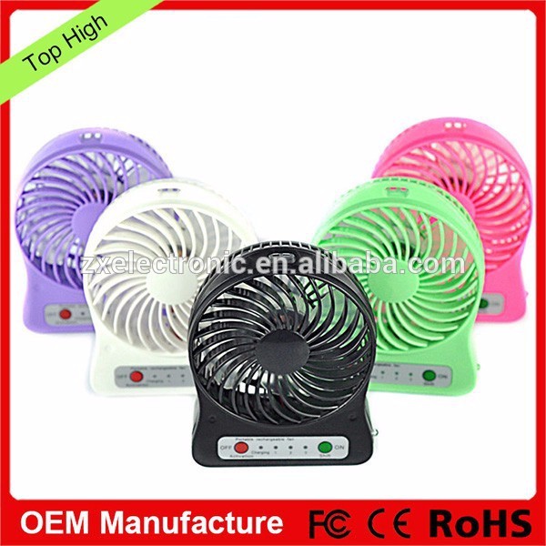 usb rechargeable mini handheld fan for promotion