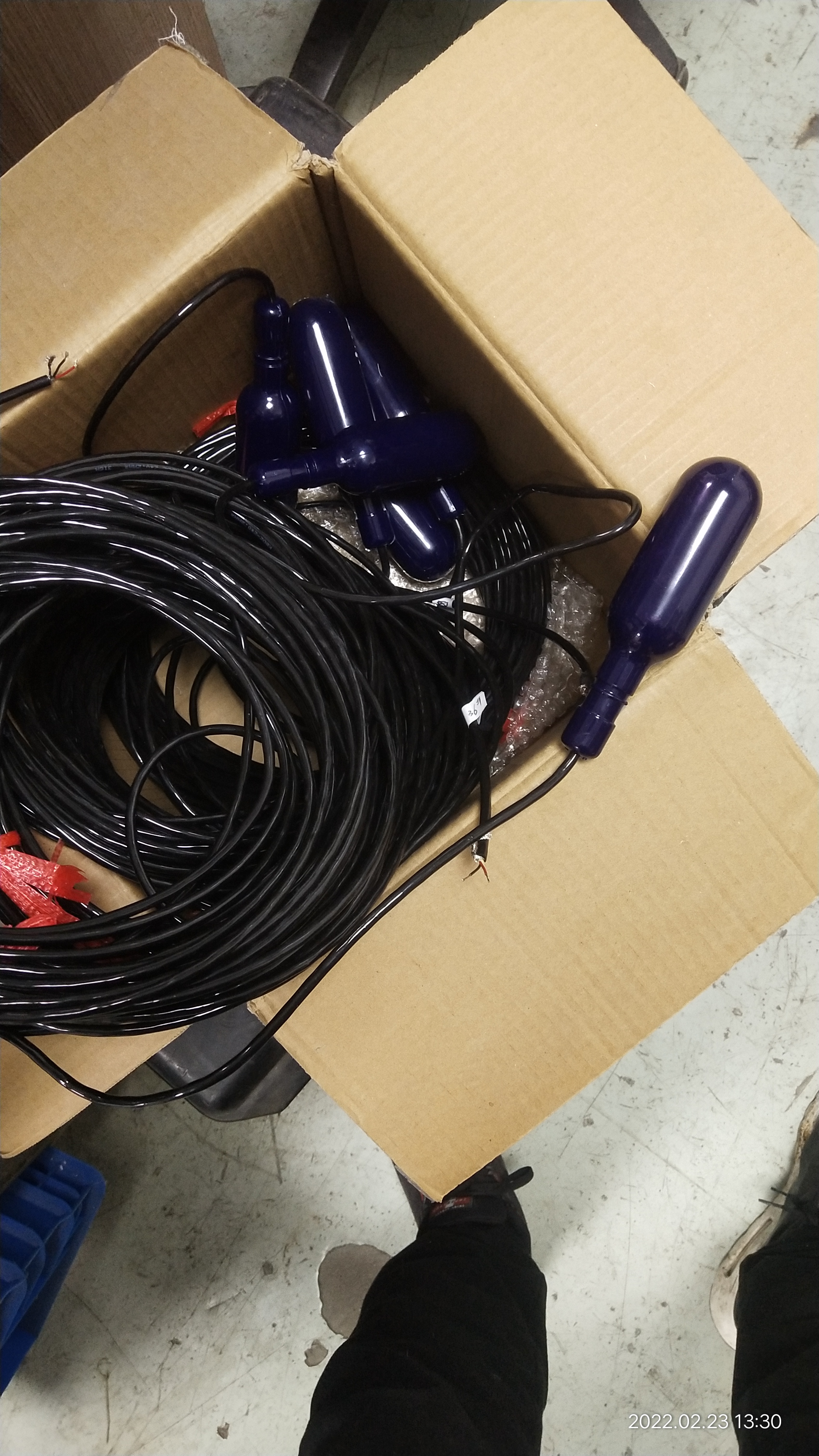 Hidrofone em &aacute;guas profundas personalizadas para profundidade do oceano de 2000m