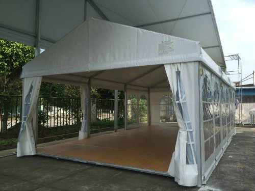 5-метровая небольшая палатка для мероприятий на открытом воздухе с прозрачным окном из ПВХ
