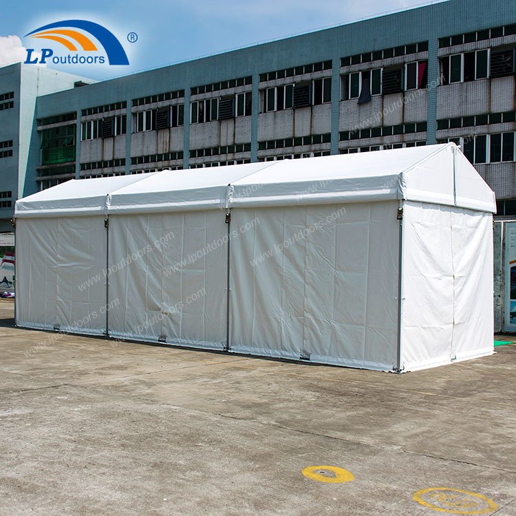 3X33m алюминиевая прозрачная палатка для выставочных дорожек для торговой выставки