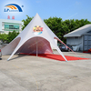 中国制造定制 10m 广告展示星型派对租赁帐篷