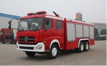 Dong Feng 6x4 10cbm 10 000 litros 10 de m3 carro seco de la lucha contra el fuego del polvo de 10 toneladas