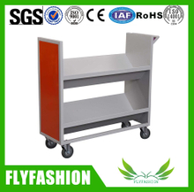 stainless steel bookshop book trolley (ST-29)