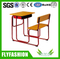 Solo vector de madera combinado y silla (SF-90S) de la escuela