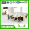 Poste de travail moderne de bureau de compagnie pour 4 personnes PT-45