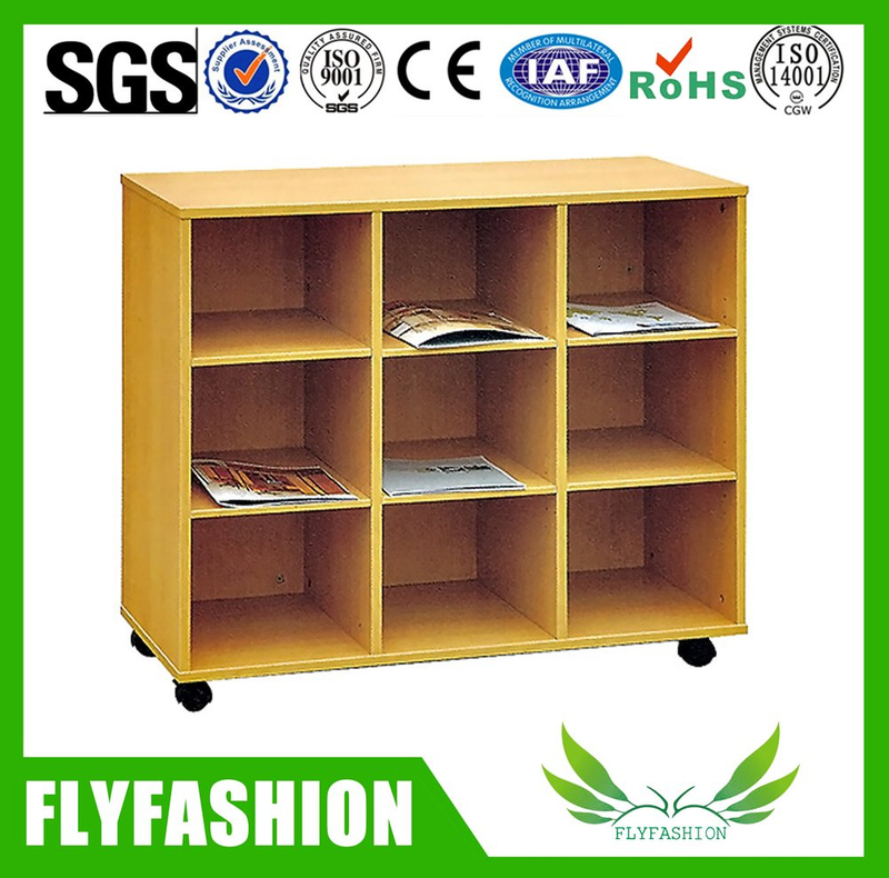 Wooden Storage Cabinet with Wheels(SF-113C)