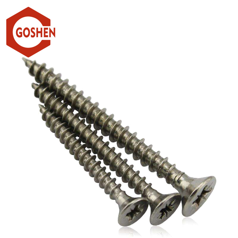 18mm DIN7505 stainless steel chipboard flooring best screws from China