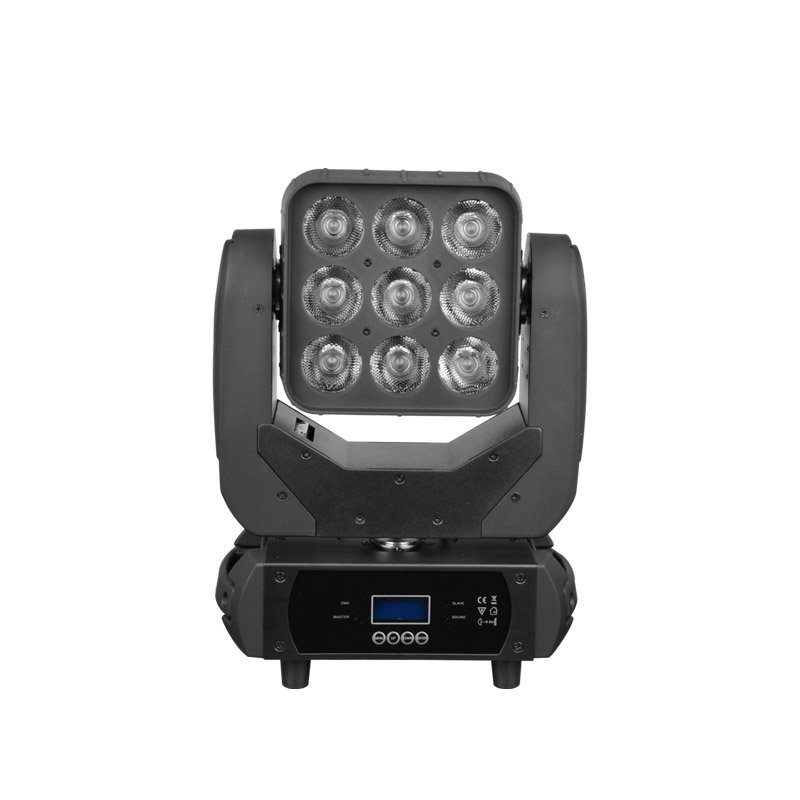 9x10W RGBW 4 in 1 LED Moving Head Light