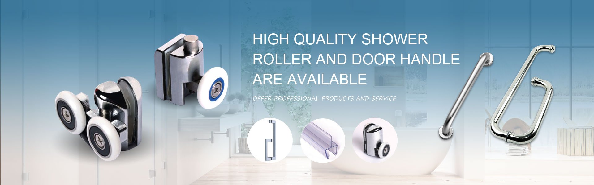 shower wheel/shower roller/shower door handle
