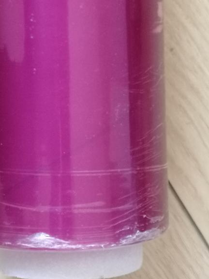Gulungan film melekat PVC warna ungu