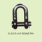 G-210 S-210 US TYPE HIGH TENSILE FORGED DEE SHACKLE