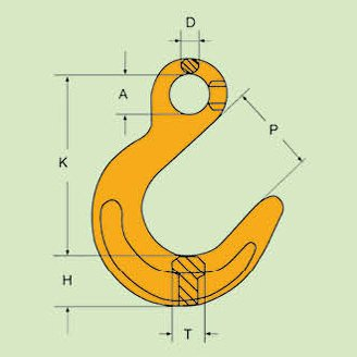 G80 EYE FOUNDRY HOOK