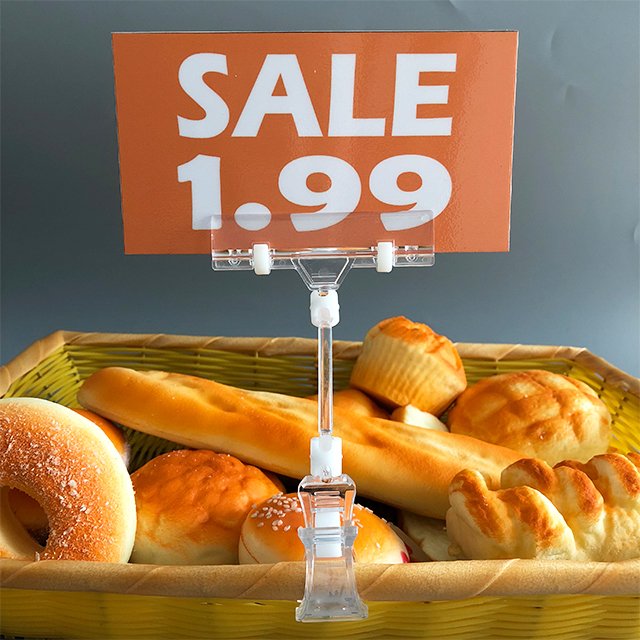 Plastic Channel Sign Holder Clips PS06-PL