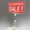 Tube Clip Sleeved Sign Holder POP Clip Card PS08