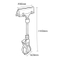 Clear Price Signs Clip for Retail PS06-L