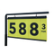Double Sided Yellow Sprial Sign Board Kit W615mmXH310mm.