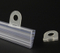 Plastic Celing Display Gripper Banner Rail Poster Display SG-H002